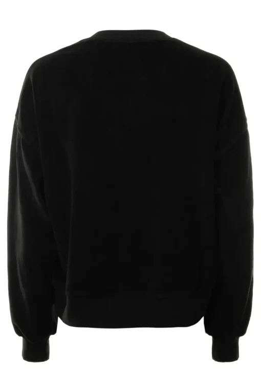 Xirena Huxley Velour Sweatshirt in Black