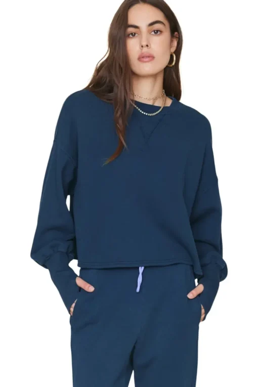 Xirena Kimble Sweatshirt in Rain Blue
